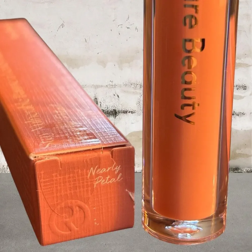 Rare Beauty Stay Vulnerable Glossy Lip Balm in Nearly Petal NIB